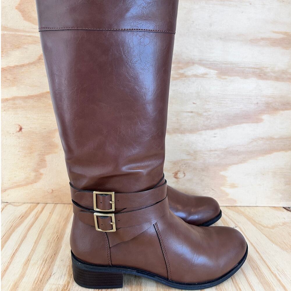 Arizona Jean Co. - Denmark Tall Moto - Boots - Brown - Women's - 7.5M - 037-8957